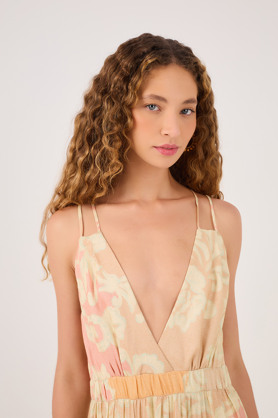Sea Flower Maxi Dress