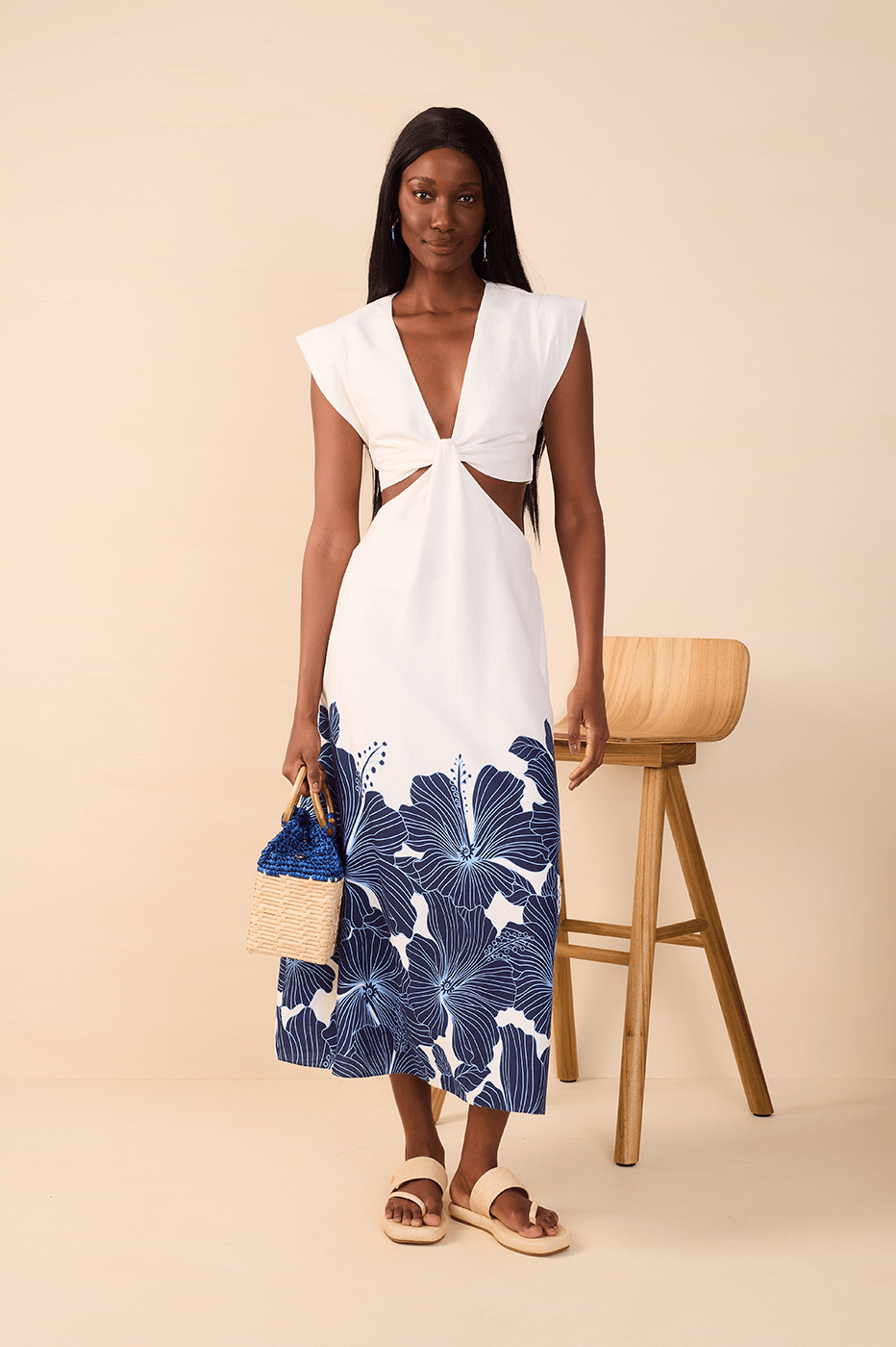 Hibiscus Maxi Dress