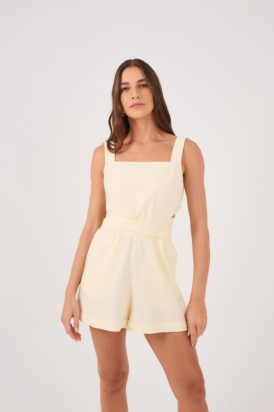 Tie Back Romper