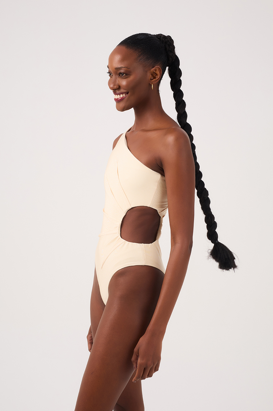 Pleated Swimsuit